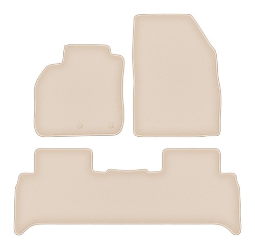 Set tappetini moquette beige