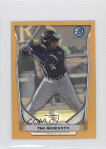 2014 bowman gold tim - 16/25,