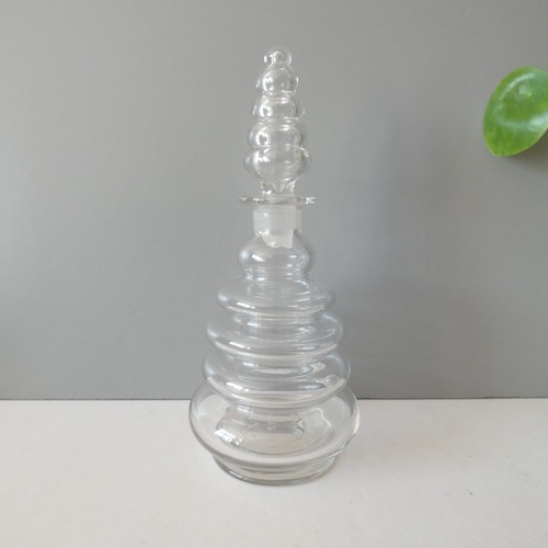 Antico decanter conico alveare
