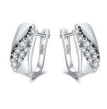 Orecchini a cerchio argento