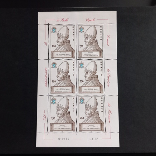 Monaco 1997 minifoglio - 1997/,