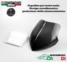 Cupolino Per Moto Nude Biondi Sportivo Fumé Scuro Moto SUZUKI GSR 750 2011