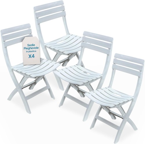 Sedia pieghevole plastica - sedia,