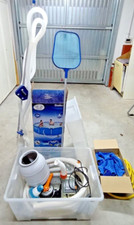 Piscina Bestway mod. 56679 + Pompa di ricircolo  mod. 58497 + Accessori vari