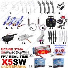 Ricambi drone syma - drone, x5sw/sc