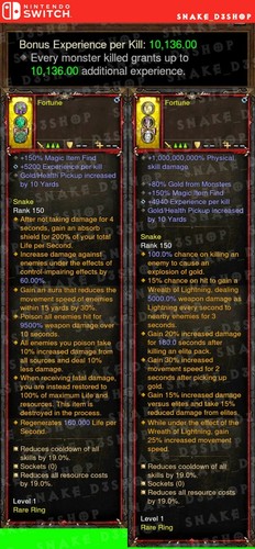 Diablo nintendo switch - diablo,