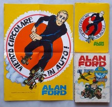 Editoriale Corno ALAN FORD n. 58 con POSTER e ADESIVO originali