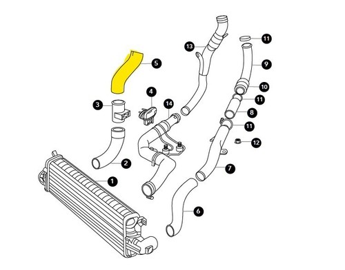 Tubo boost jaguar type - jaguar, x-type
