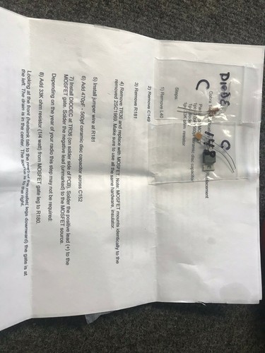 Cobra 148 mosfet f - 148, d+f