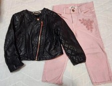 H&M Girls Faux Leather Jacket