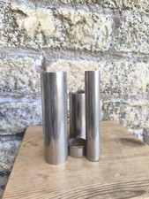 vaso Space Age metallo cromato