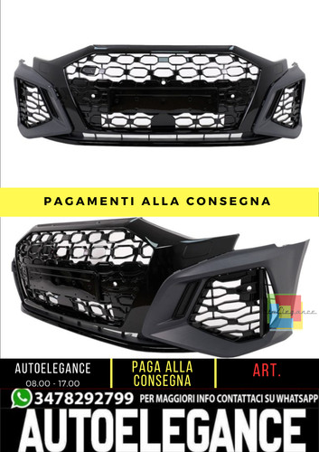 Paraurti anteriore rs3 - paraurti, look