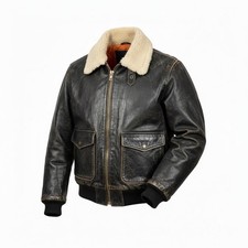 Giubbotto pelle aviatore uomo