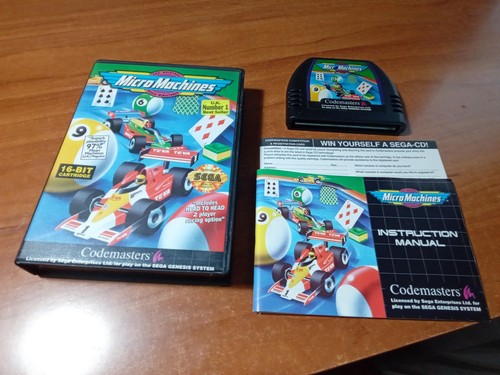 Micro machines cib sega - cib, (sega