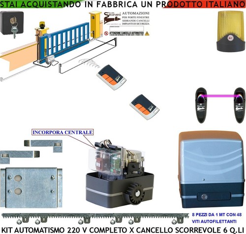 Cancello elettrico scorrevole - cancello,