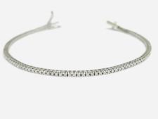 BRACCIALE TENNIS oro bianco18