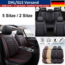 2/5 per BMW Serie 3 coprisedili set completo fodere ecopelle anteriore/posteriore