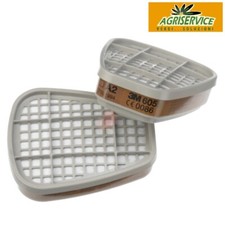 Coppia filtri Maschera 3M antigas per serie 6000 cod. 6055 A2