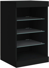 Credenza Con Luci LED Nera