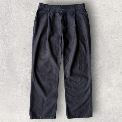 Jeans larghi pieghettati