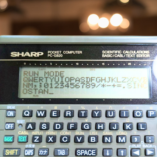 Sharp g820 pocket - pc-g820,