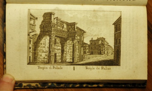 1807 roma romae tempio di - tempio,
