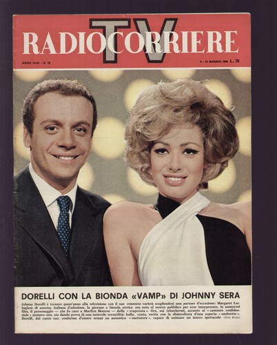 Radiocorriere 1966 dorelli - radiocorriere, 19/1966