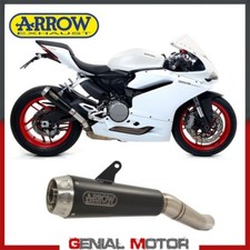Terminale di Scarico Arrow Pro Race Nichrom Nero Ducati Panigale 959 2016 > 2019
