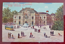 cartolina milano esposizione 1906 piscicultura ed acquario f.piccolo '900