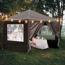 10x10ft Black, 4 Sides