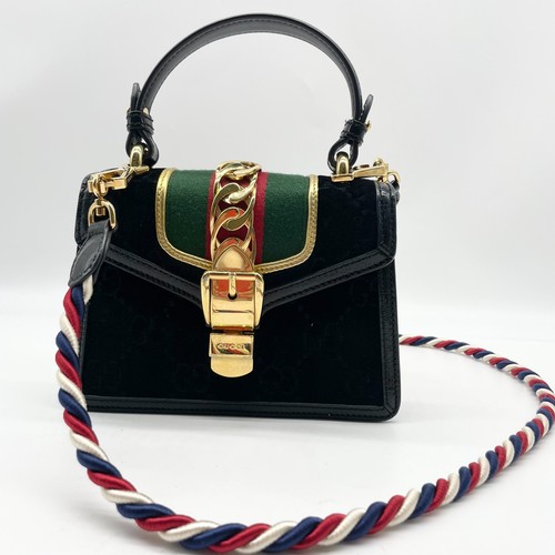 Gucci borsa mano sylvie - borsa, gg