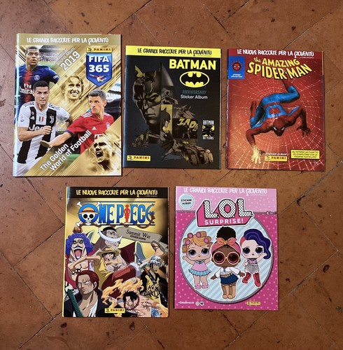 Lotto album figurine panini - album,