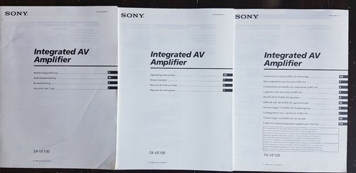 Sony amplificatore integrato - amplificatore,
