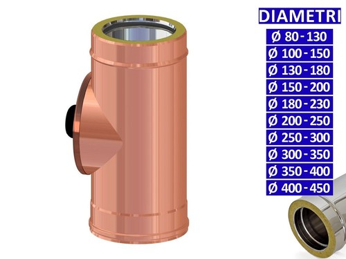 Allinox tubo con - con, ispezione