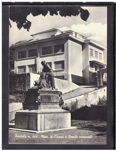 Cartolina portula monumento - cartolina,