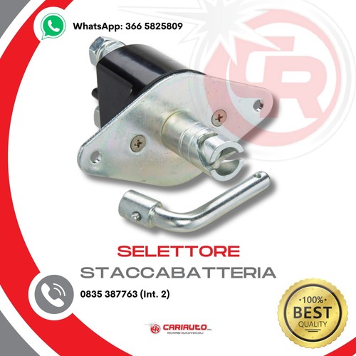 Selettore staccabatteria - selettore,