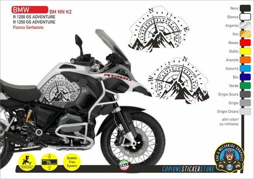 Adesivi fianco serbatoio - serbatoio, moto
