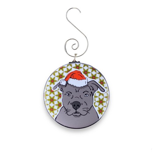 Blue pit bull - blue,