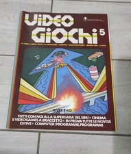 Numero 5 Rivista VIDEOGIOCHI della Jackson la prima rivista di videogiochi ATARI