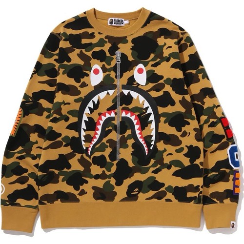 Felpa girocollo bathing ape - felpa,