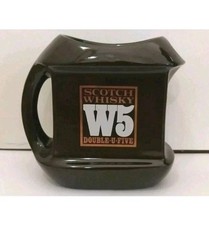 W5 DOBLE U FIVE SCOTCH WHISKY-EUROCERAMICS-BROCCA JUG KRUG-IN CERAMICA-VINTAGE