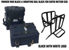 PANNIER PAIR BLACK & MOUNTING