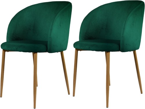 Set sedie generiche velluto - 2,
