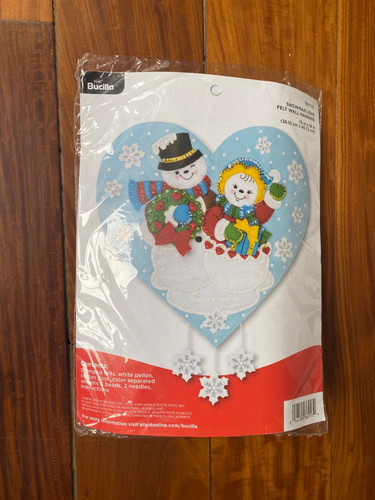Bucilla 2018 kit amore pupazzo
