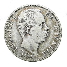 [NC] UMBERTO I - 2 LIRE 1885 -
