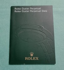 Rolex Booklet Oyster Perpetual Date 115200-234-116000-176200-177200 Italian 2009