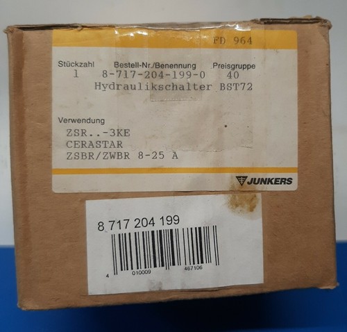 Interruttore idraulico junkers - interruttore,
