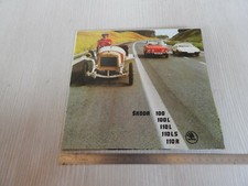 BROCHURE DEPLIANT ORIGINALE SKODA 100 110 L LS R IN ITALIANO AUTOMAR TORINO