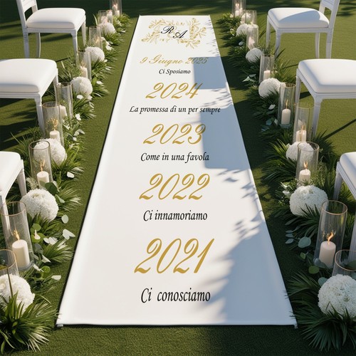 Tappeto passatoia matrimonio - tappeto,