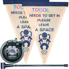 Palo Bandiera Auto Baby Alert